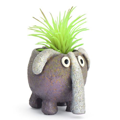 PLANTER MINI, BABY ELEPHANT DINK