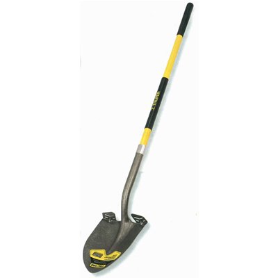 SHOVEL, FIBERGLASS HANDLE