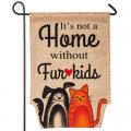 MINI FLAG, BURLAP FUR KIDS