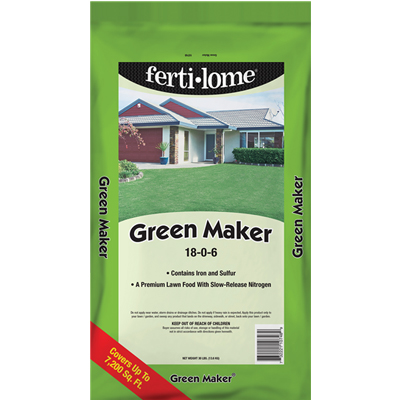 GREEN MAKER, 18-0-6 GRANULAR 30#