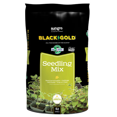 SEEDLING MIX, BLACK GOLD 16QT