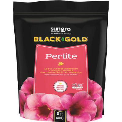 PERLITE, BLACK GOLD  8QT