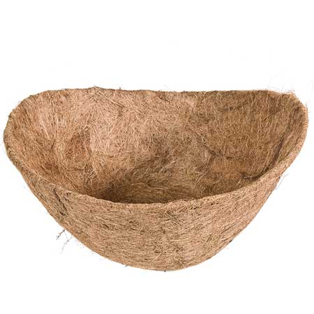 COCO LINER, WALL BASKET 16"