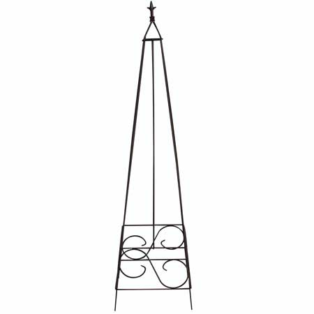 OBELISK, 44"H PYRAMID W/ FINIAL