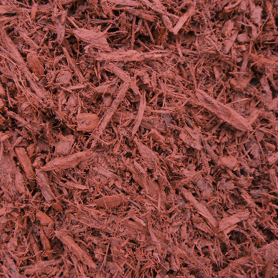 MULCH, SEDONA RED   CU YD