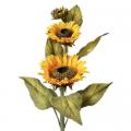 Multi Bloom Sunflower Stem