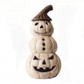 Triple White Pumpkin Jolly Lantern