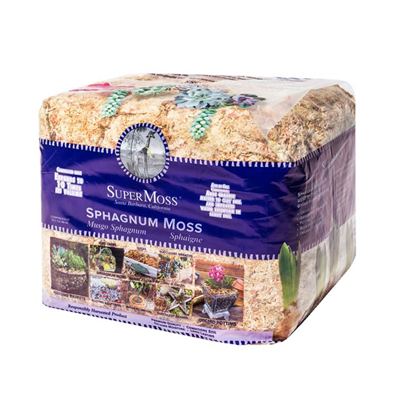 SPHAGNUM MOSS - NAT WHT 1# BALE