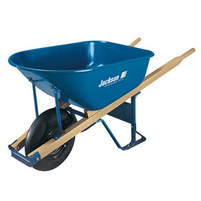 WHEELBARROW, JACKSON 6' STEEL