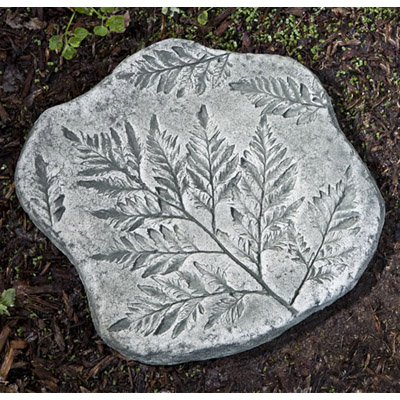 STEPPING STONE, FOSSIL FERN 10#