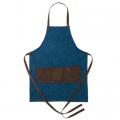 APRON, UTILITY BLUE DENIM