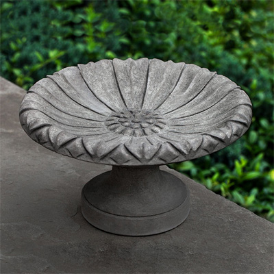 BIRDBATH, SMALL LOTUS  10#