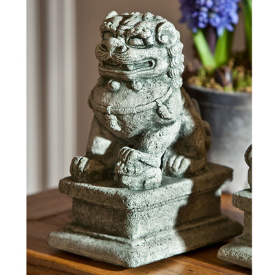 TEMPLE FOO DOG, SMALL LEFT 7#