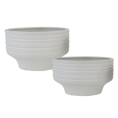 BOWL, LINEAR 8.5" WHITE
