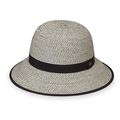 HAT, DARBY IVORY/BLACK