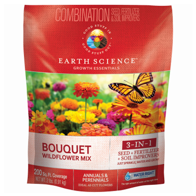 SEED MIX, BOUQUET WILDFLOWER 2LB