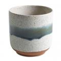 POT, MATEO 4.25"W X 4.5"H WHITE