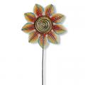 STAKE, PAINTED ORANGE PETAL