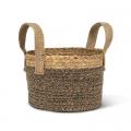 BASKET, ROUND HANDLED MED