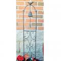 TRELLIS, 6.75" X 39"H BIRD BELL