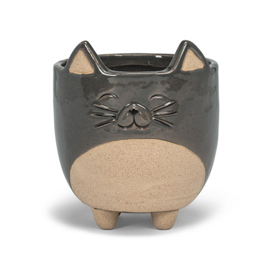 PLANTER, CAT ON LEGS LG