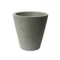 PLANTER, 16" CRETE WARM GREY