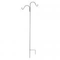 SHEPHERD HOOK, 84" DBL BLK.