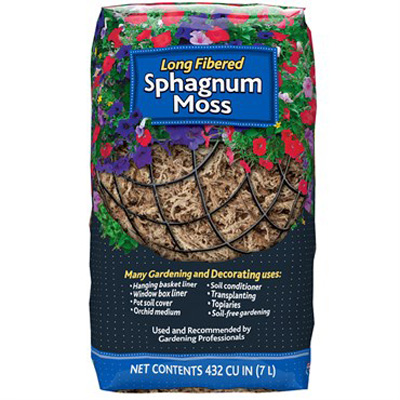 SPHAGNUM MOSS - 432 CU IN