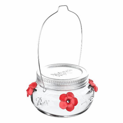 HUMMINGBIRD FEEDER, MASON JAR