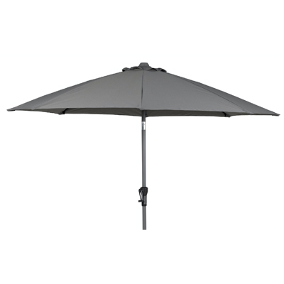 Gray Steel 9' Umbrella