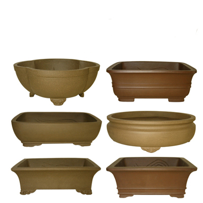 CLAY BONSAI POTS