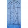 TRELLIS,33"X75" TRIPLE FINIAL CC