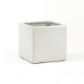 PLANTER, 3" CUBE WHITE