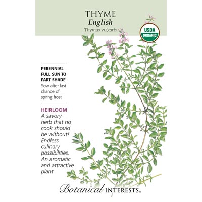 THYME ENGLISH ORG