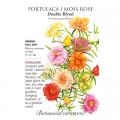 PORTULACA MOSS ROSE DOUBLE BLEND