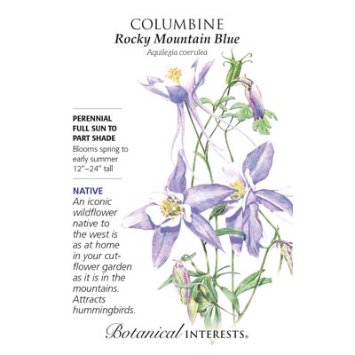 COLUMBINE ROCKY MOUNTAIN BLUE