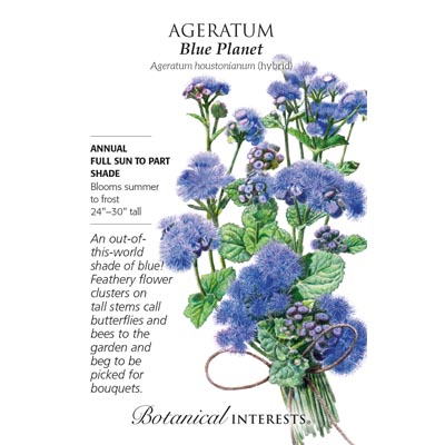 Blue Planet Ageratum Seeds