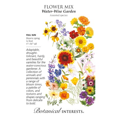 WATER-WISE GARDEN FLOWER MIX