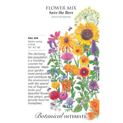 Save the Bees Flower Mix Seeds