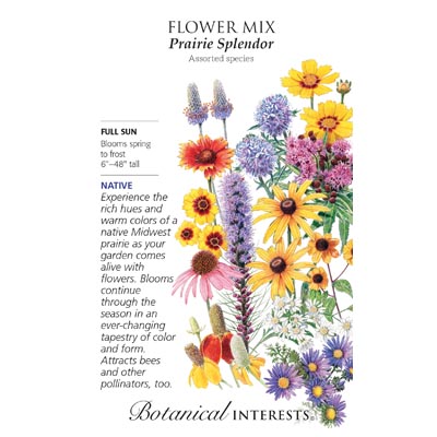 Prairie Splendor Flower Mix Seeds