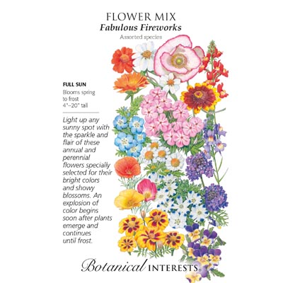 THREE-SEASON BLOOM FLOWER MIX