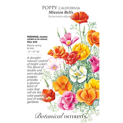 POPPY CALIFORNIA MISSION BELLS