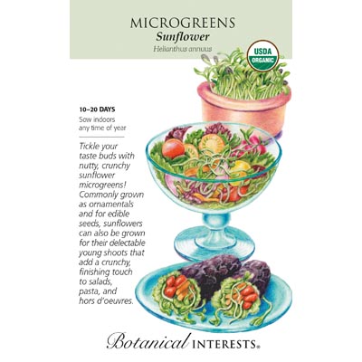 MICROGREENS SUNFLOWER ORG