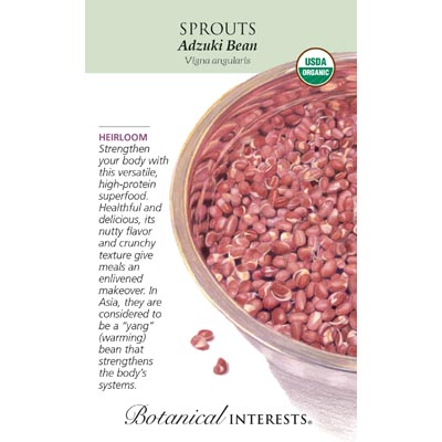 SPROUTS ADZUKI BEAN ORG