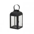 LANTERN, 10"H IRON/GLASS