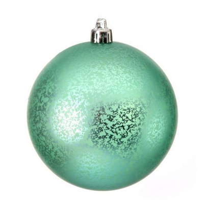 Aqua Mercury Matt Ornament