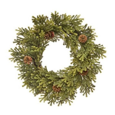 Mini Spruce Wreath with Cones