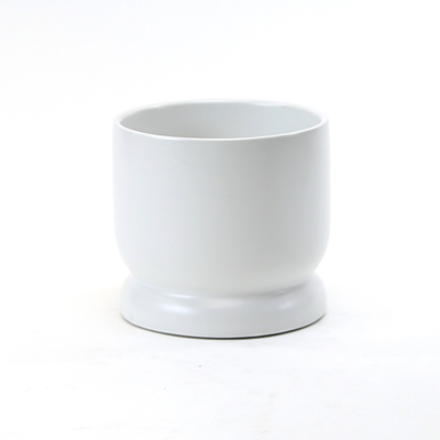 BOWL, MODERN PEDESTAL 5.3" WHITE