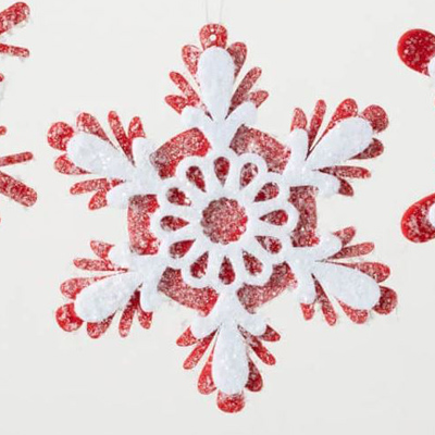 ORNAMENT, SNOWFLAKE 5"