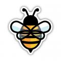 STICKER, BUMBLE BEE